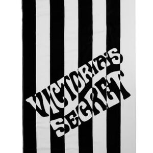 Victoria's Secret Black and White Towel